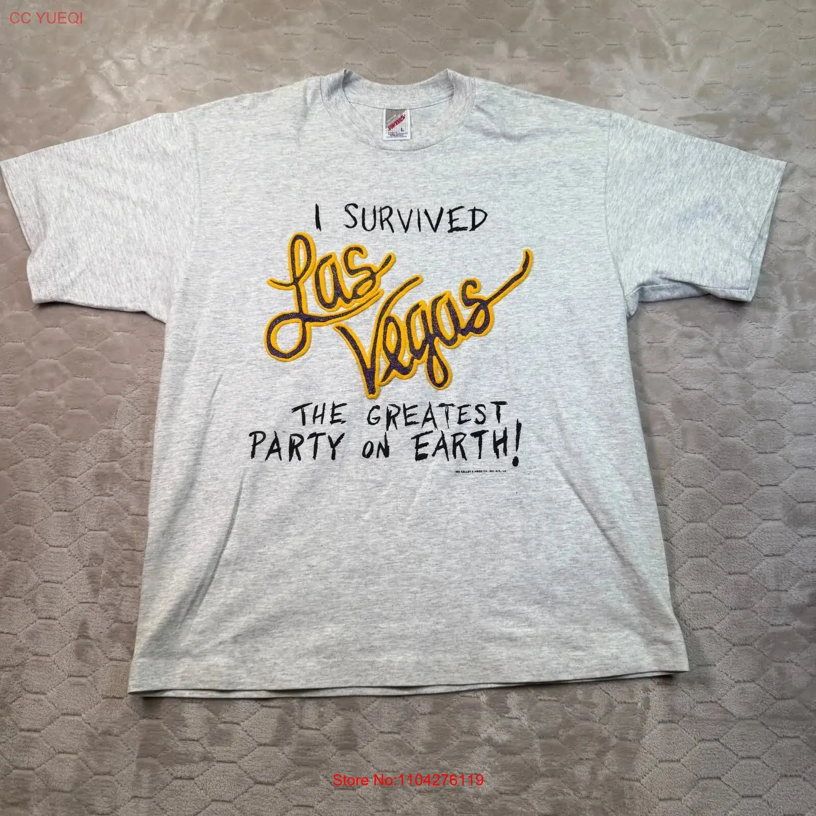 Vintage Fashion Las Vegas - VTG I Survived Las Vegas Party