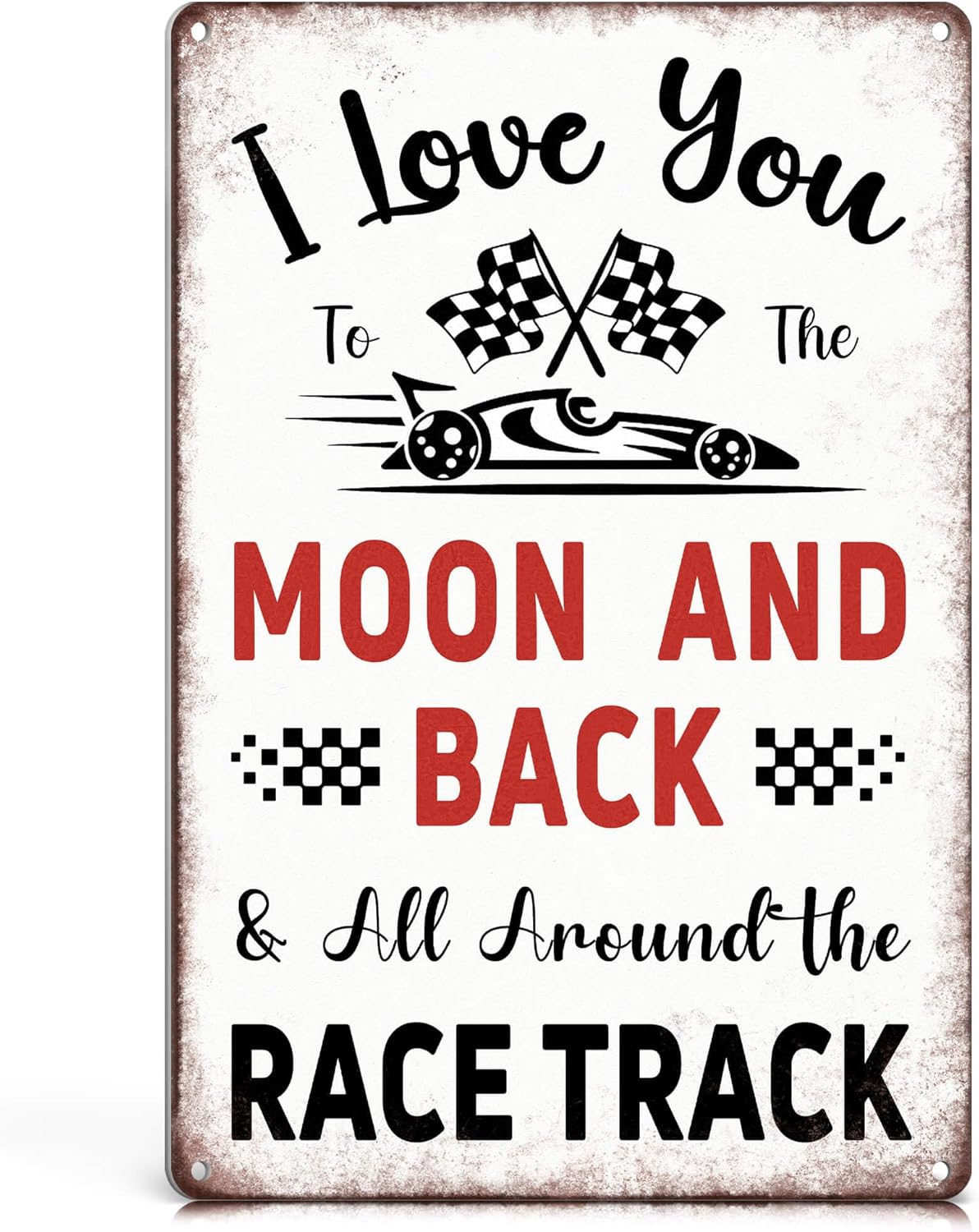 Vintage Fashion Wall Art - ALREAR Race Decor Boys - 