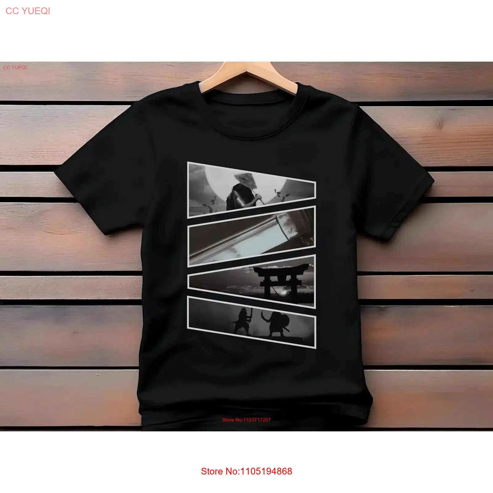 Samurai graphic T Shirt comic  - Vintage Fashion Knitwear Book のレビューと価格