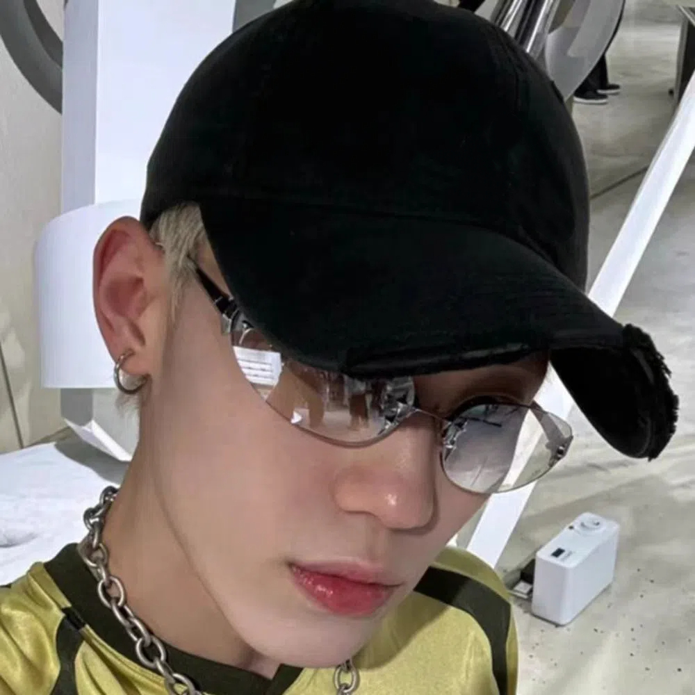 Y2K Style Frameless Sunglasses - Vintage Fashion Style Female のレビューと価格