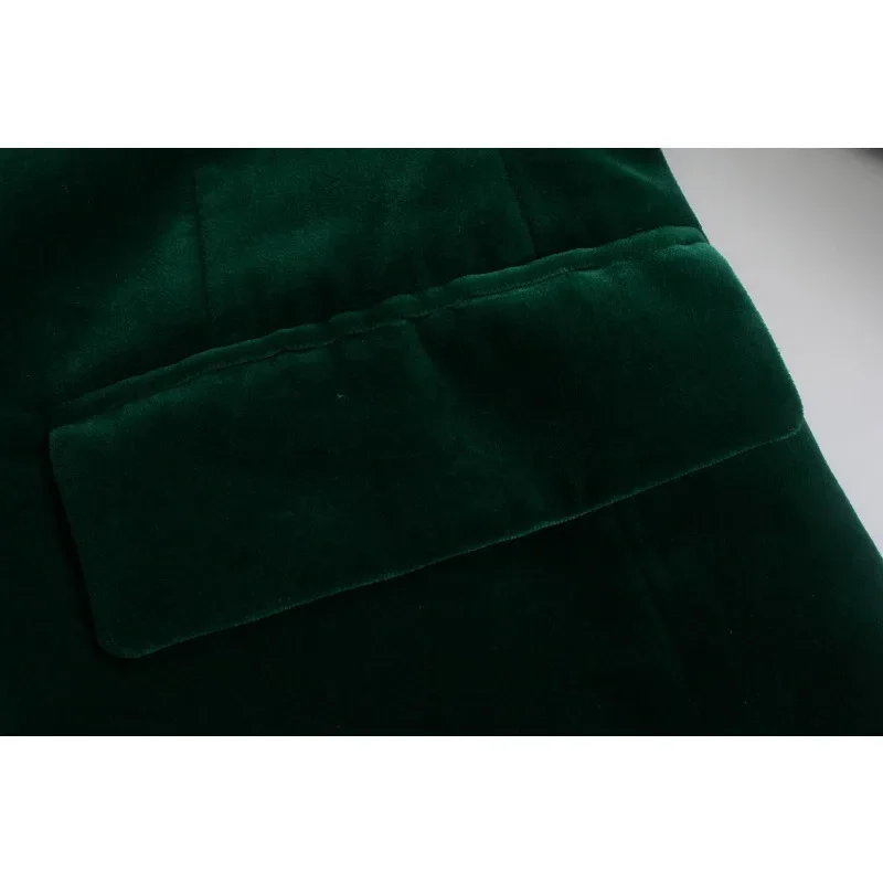 Elegant Velvet Women Blazer Fa - Velvet Blazer Vintage のレビューと価格