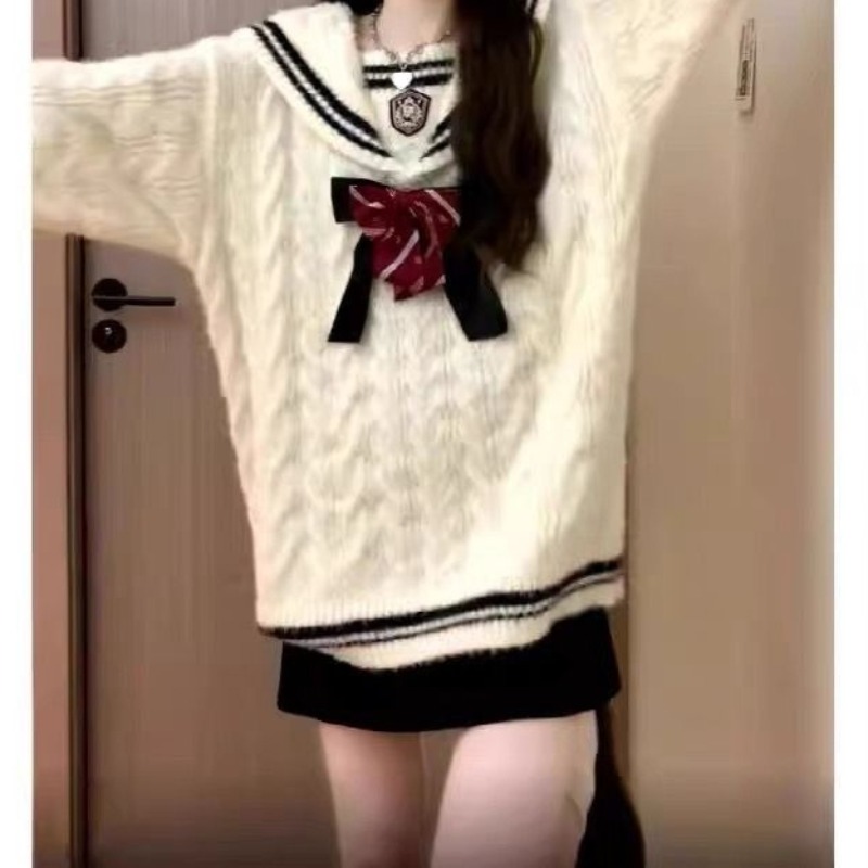 Ezgaga Knitted Sweater Women P - Vintage Fashion Style Female のレビューと価格
