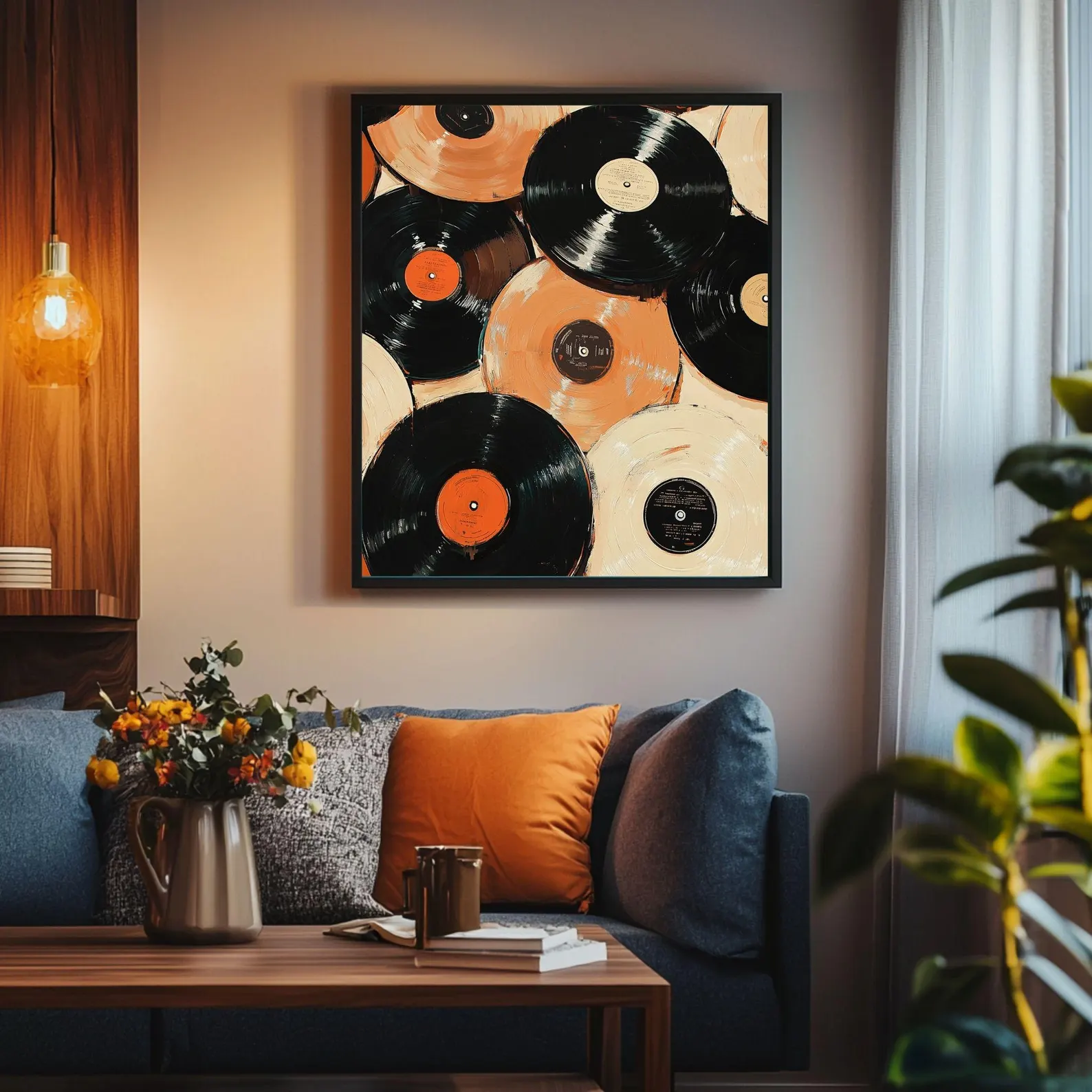 Vintage Record Eclectic Wall A - Vintage Fashion Wall Art のレビューと価格