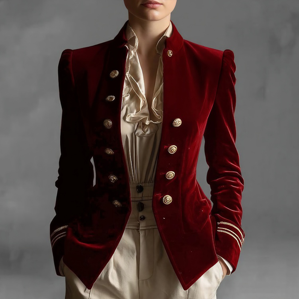 Elegant Vintage Velvet Jacket  - Velvet Blazer Vintage のレビューと価格