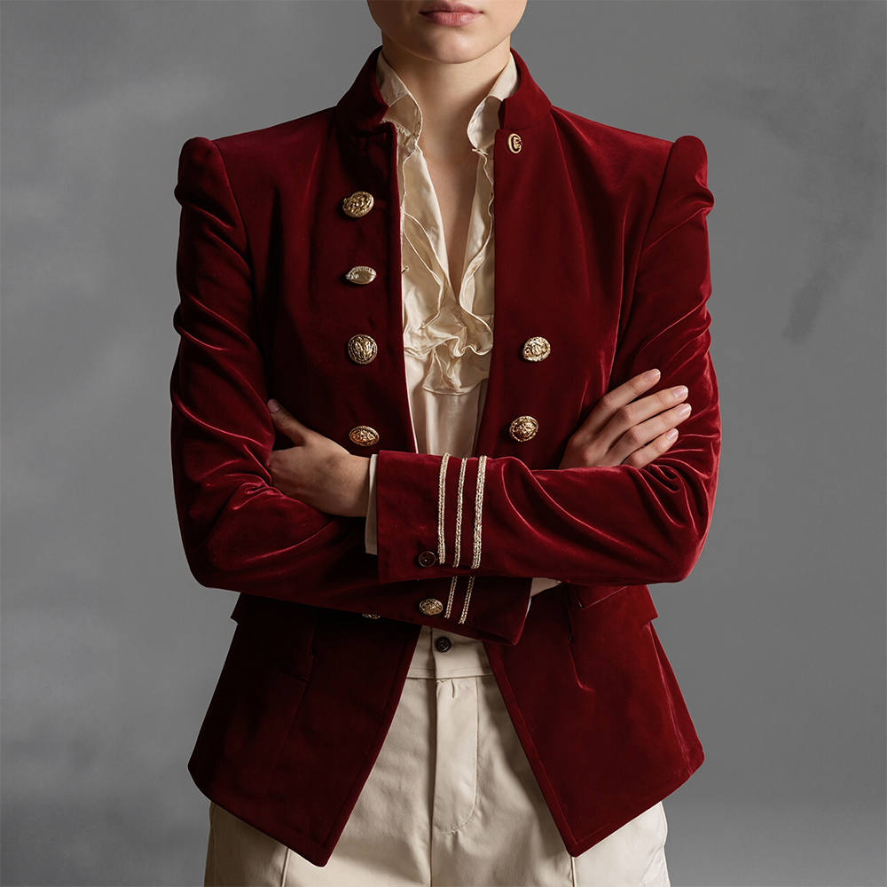 Elegant Vintage Velvet Jacket  - Velvet Blazer Vintage のレビューと価格