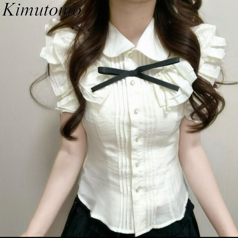 Kimutomo Shirts Women Vintage  - Vintage Fashion Style Female のレビューと価格