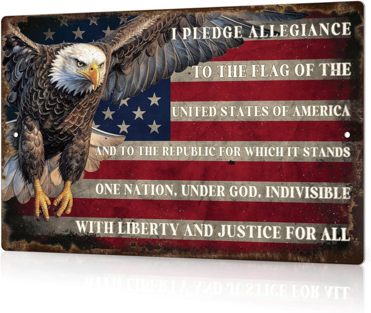 Putuo Patriotic American Eagle - Vintage Fashion Wall Art のレビューと価格