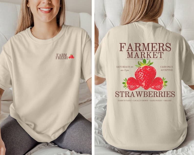 Farmers Market Strawberries Fr - Vintage Fashion Market のレビューと価格