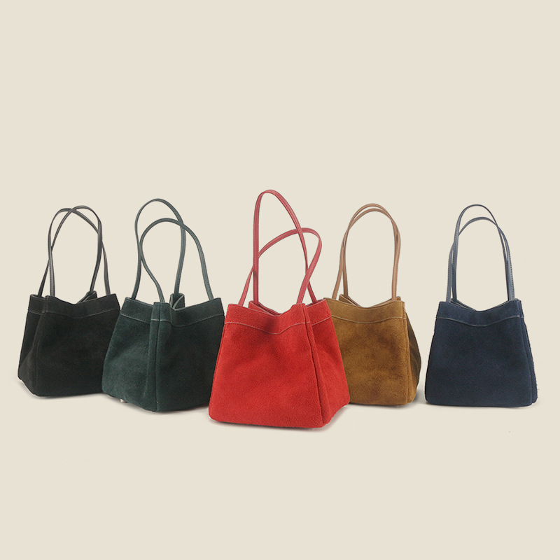Fall Winter New Suede Leather  - Vintage Fashion Market のレビューと価格