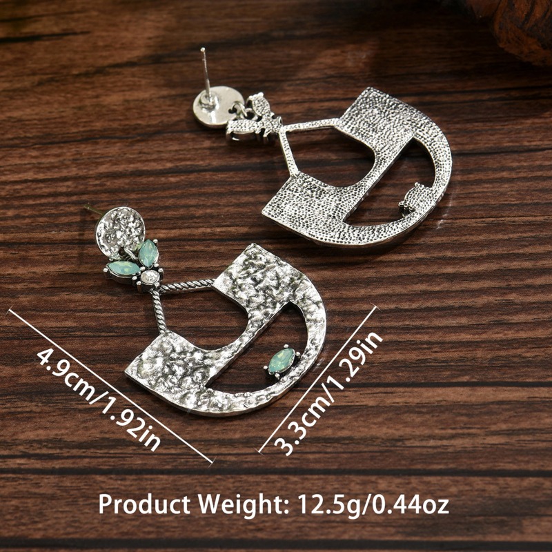 BKBK Antique Hammered Hollow U - Vintage Fashion Market のレビューと価格
