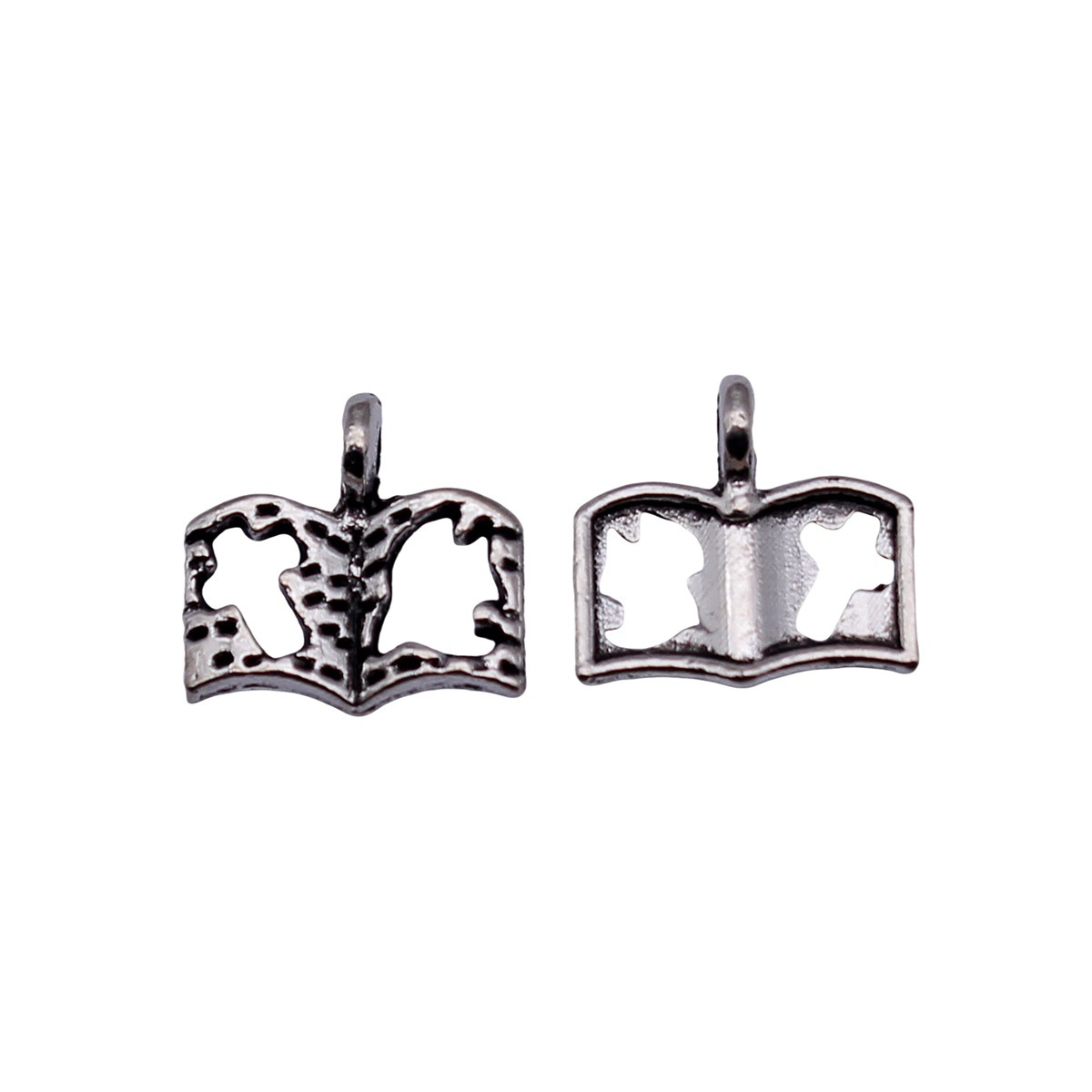 80pcs 11x11mm(0.43x0.43inch) A - Vintage Fashion Books のレビューと価格