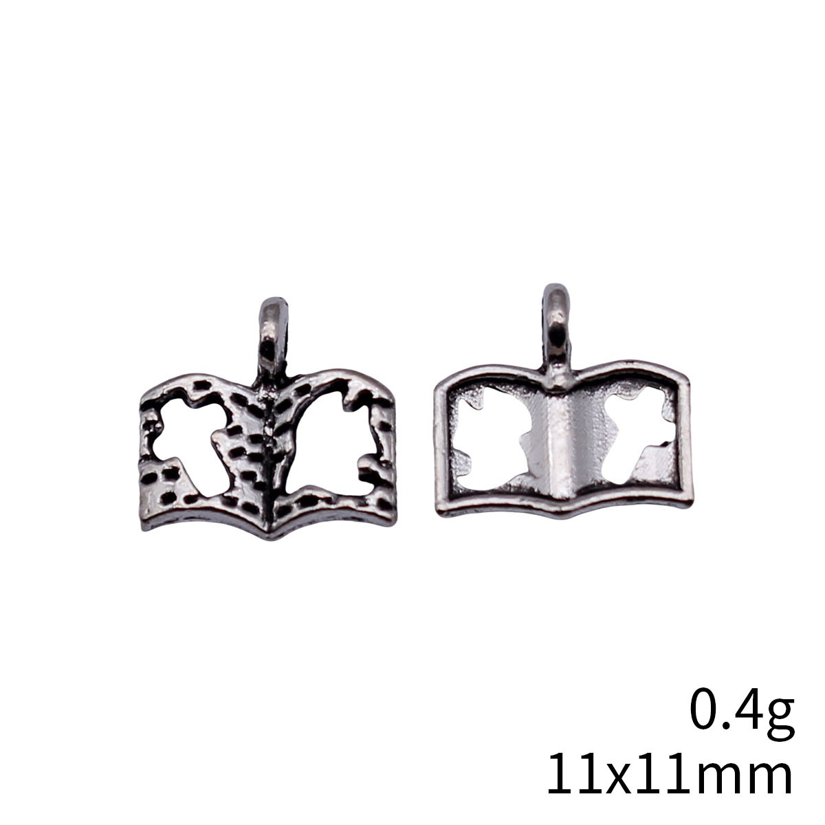 80pcs 11x11mm(0.43x0.43inch) A - Vintage Fashion Books のレビューと価格