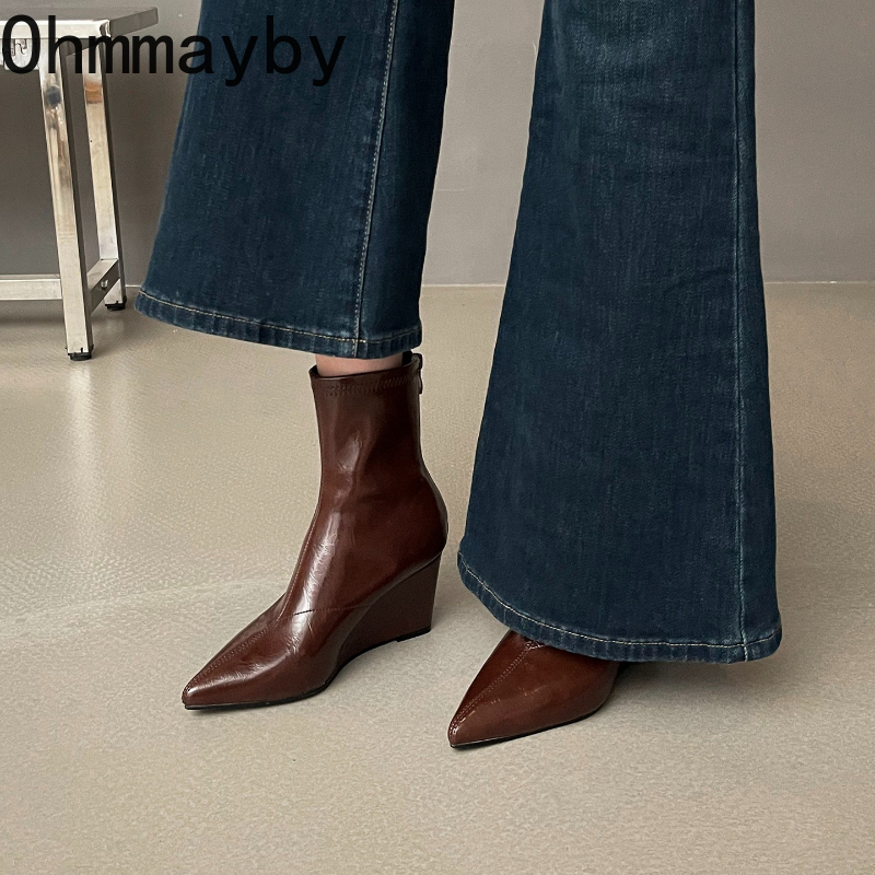 Autumn Winter Vintage Weges He - Vintage Fashion Style Female のレビューと価格