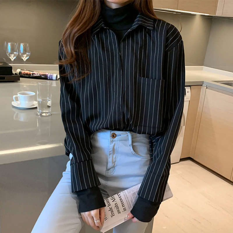 Long Sleeve Shirts Women New D - Vintage Fashion Style Female のレビューと価格