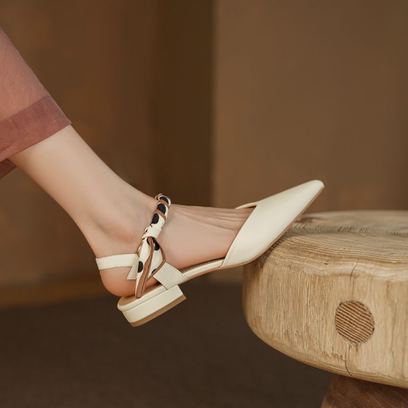 Summer French Pointy Women's S - Vintage Fashion Style Female のレビューと価格