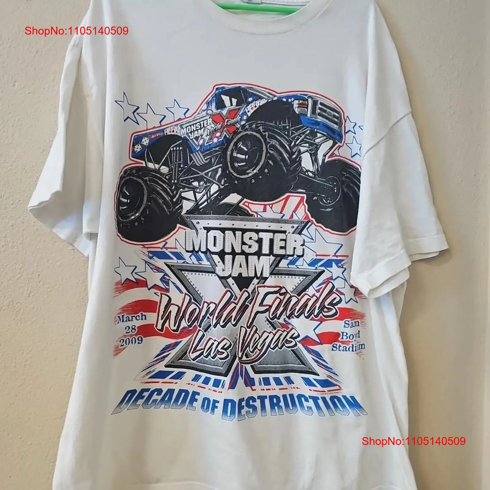 Monster Jam World Finals T Shi - Vintage Fashion Las Vegas のレビューと価格