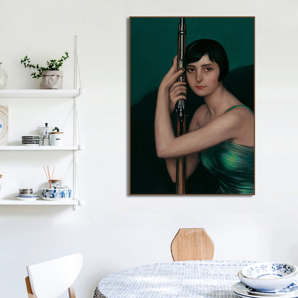 Renaissance Women Portrait Pos - Vintage Fashion Wall Art のレビューと価格
