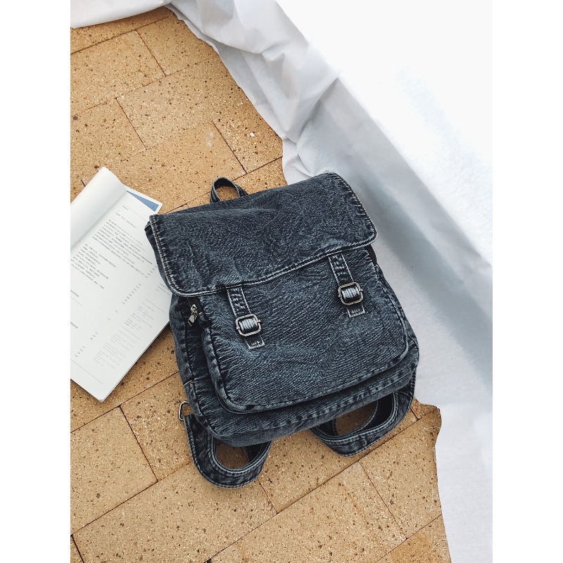 Vintage Denim Backpack For Wom - Vintage Fashion Books のレビューと価格
