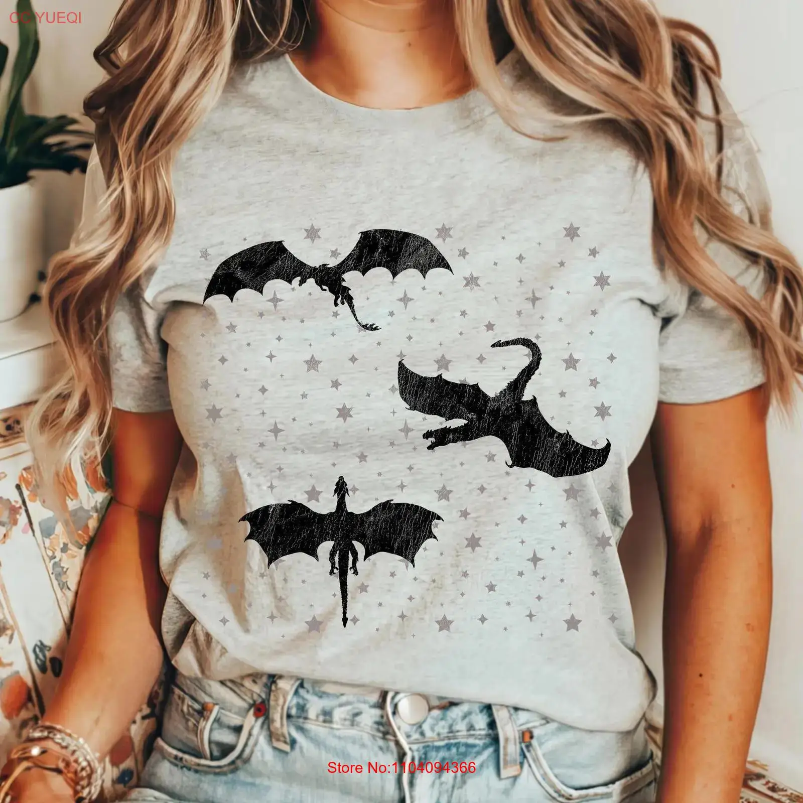 Dark Academia Flying Dragons T - Vintage Fashion Books のレビューと価格