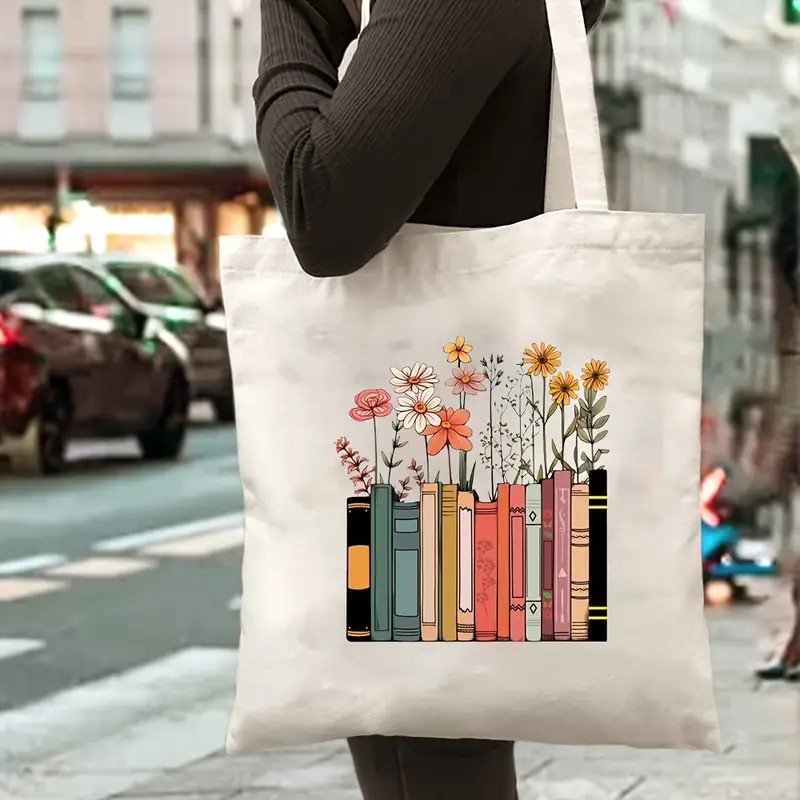 Book Floral Pattern Canvas Tot - Vintage Fashion Books のレビューと価格