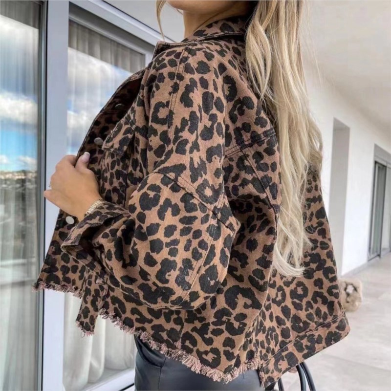 Spring Autumn Vintage Leopard  - Vintage Fashion Style Female のレビューと価格