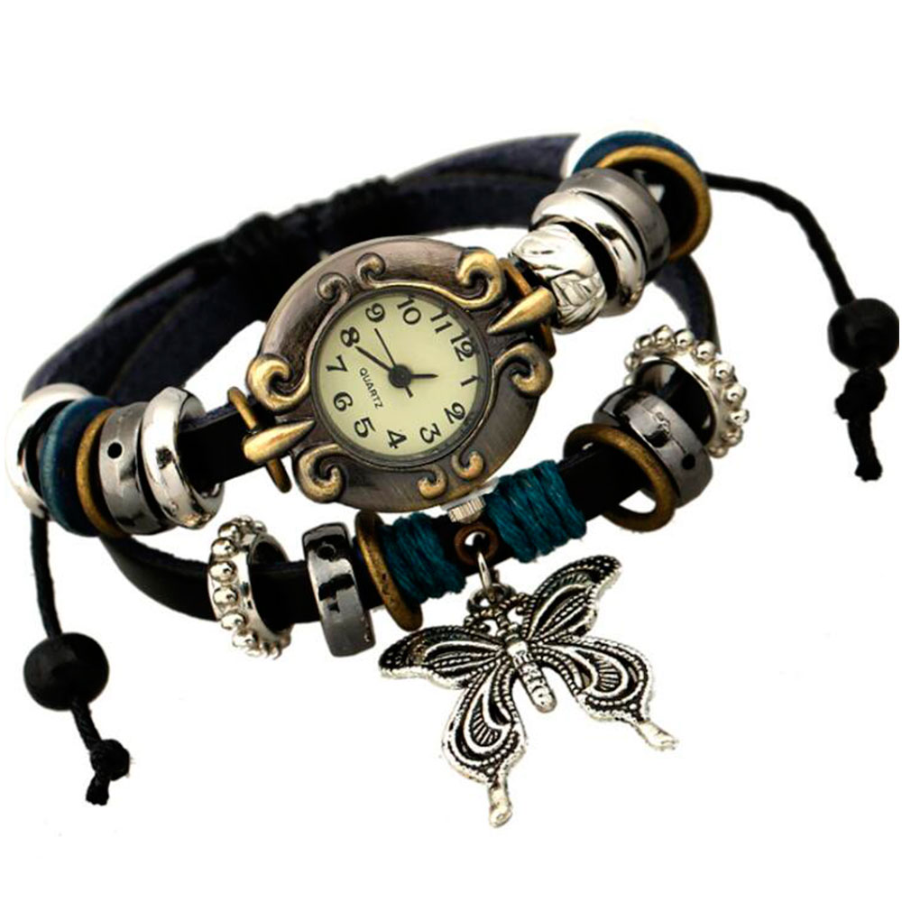 Handmade Butterfly Beads Brace - Vintage Fashion Watches のレビューと価格