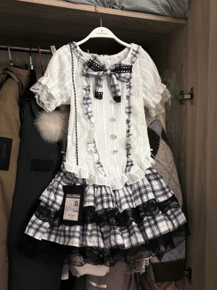 Japanese Sweet Preppy Style 2  - Vintage Fashion Style Female のレビューと価格