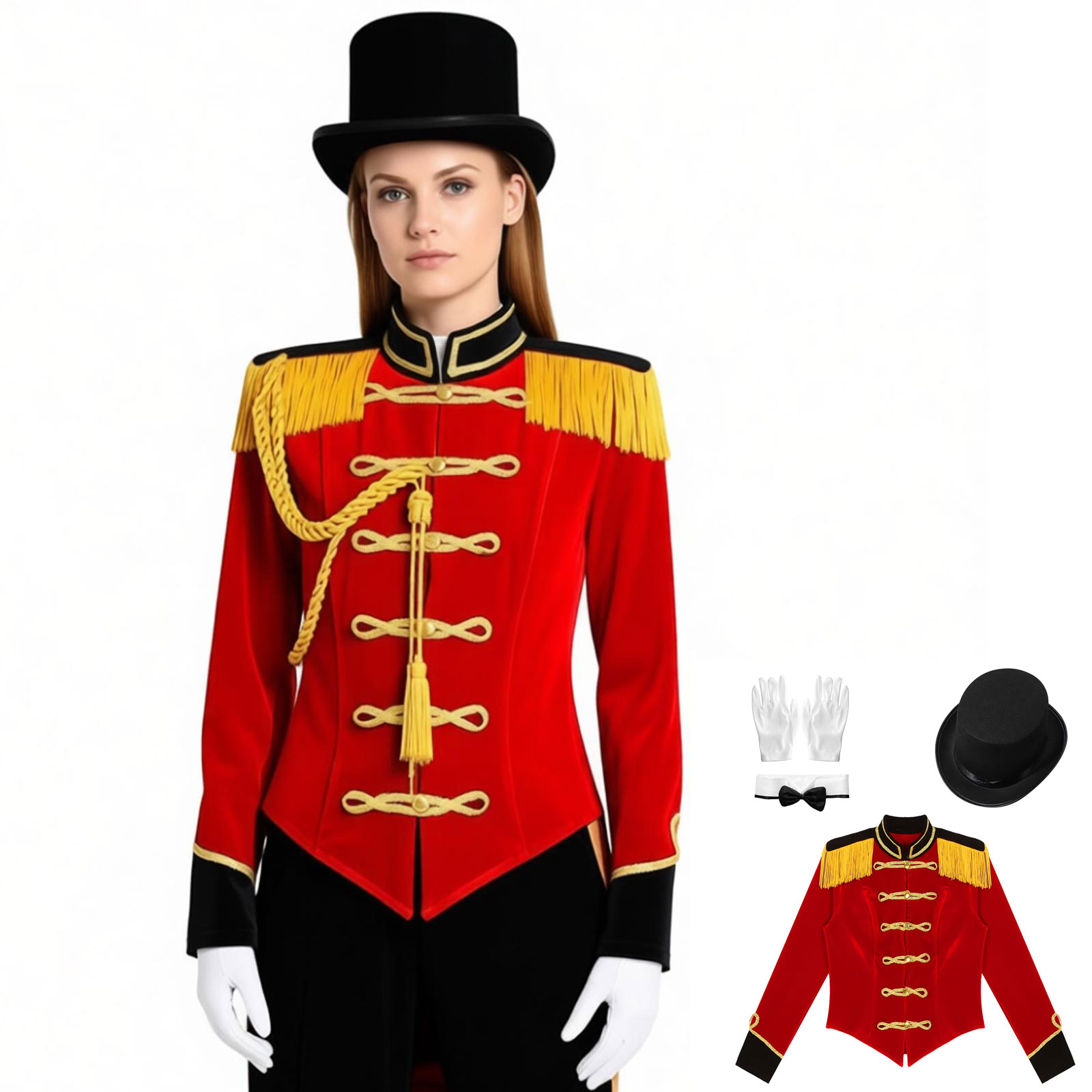 Women's Circus Costume Velvet  - Velvet Blazer Vintage のレビューと価格