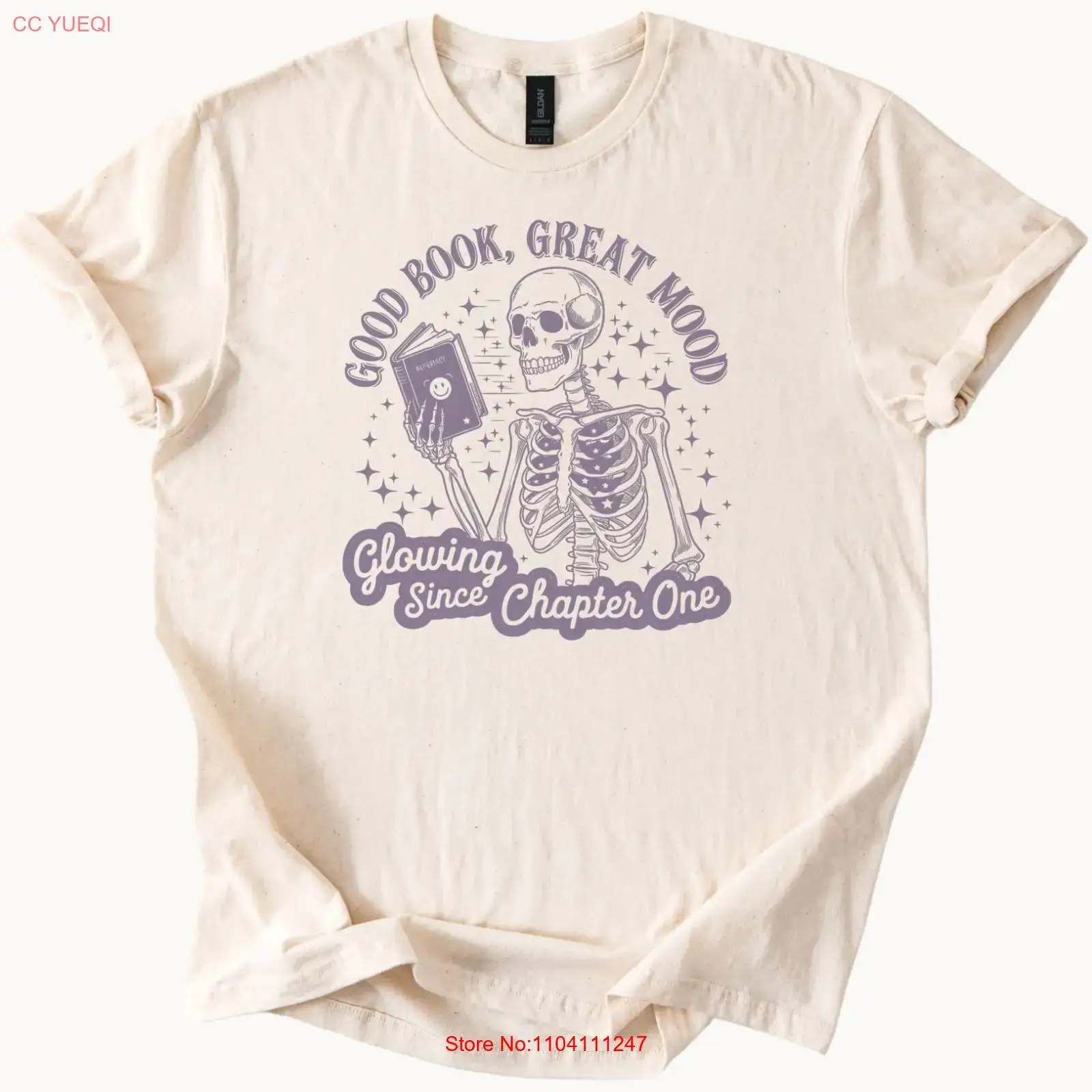 Book Lover Skeleton T Shirt Go - Vintage Fashion Knitwear Book のレビューと価格