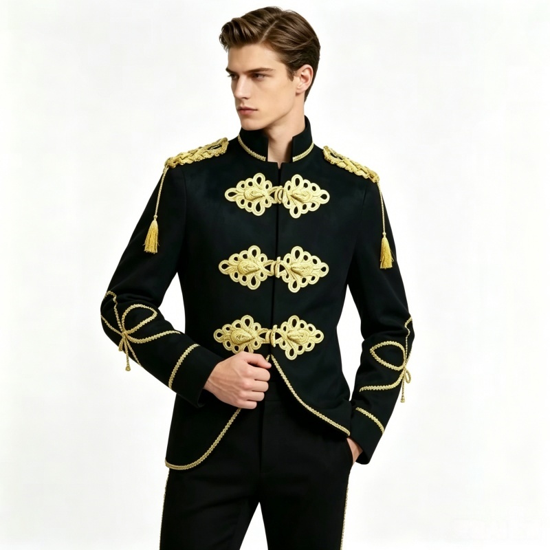 Men's Velvet Jacket Golden Rop - Velvet Blazer Vintage のレビューと価格