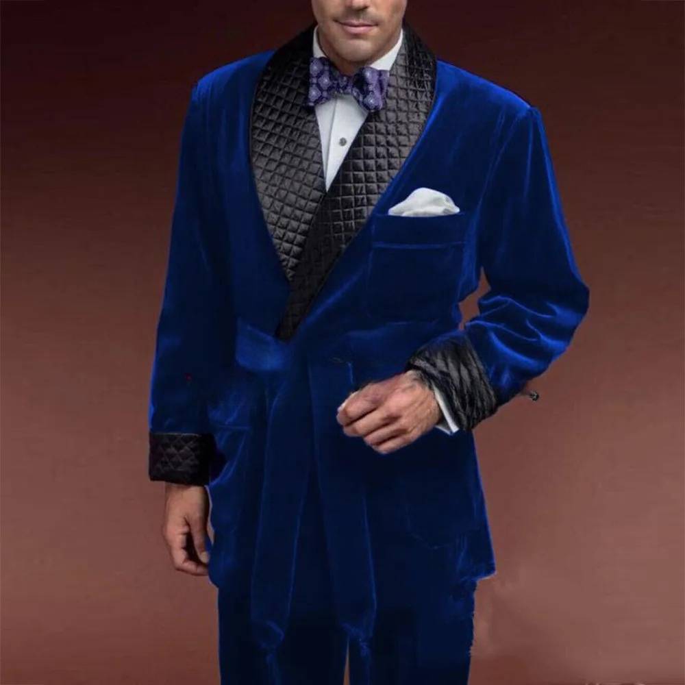 Green Velvet Smoking Suit Jack - Velvet Blazer Vintage のレビューと価格