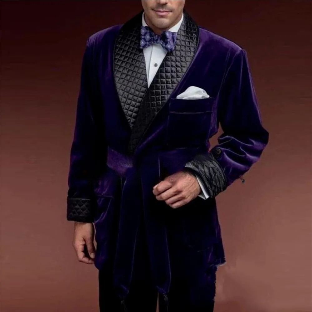 Green Velvet Smoking Suit Jack - Velvet Blazer Vintage のレビューと価格