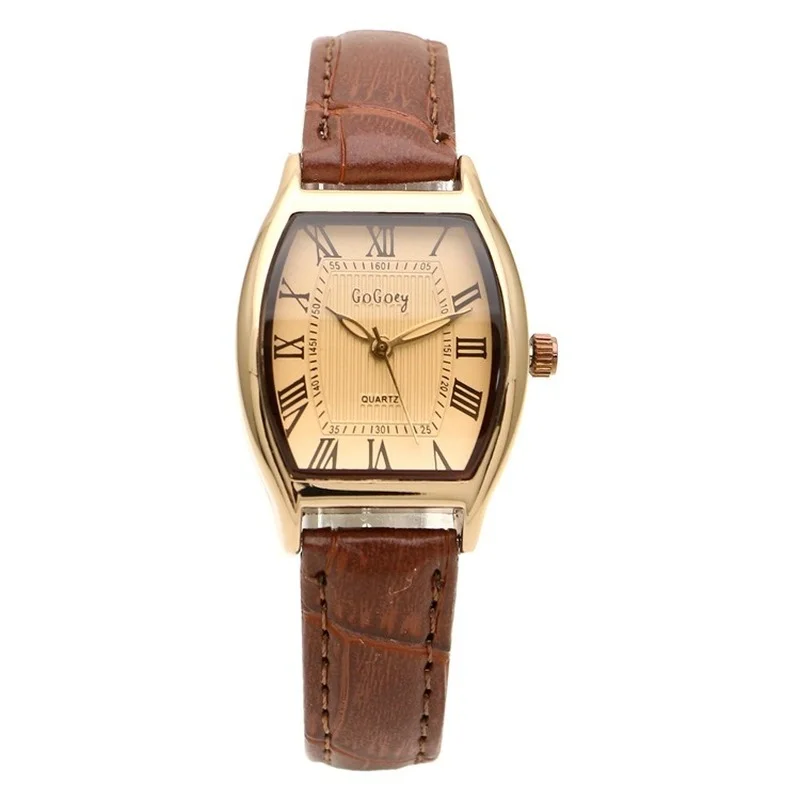 Retro Brown Women Watches Qual - Vintage Fashion Watches のレビューと価格