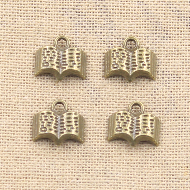 15pcs Charms Open Holy Bible B - Vintage Fashion Books のレビューと価格