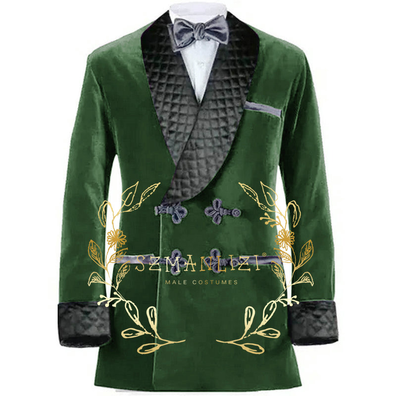 Double Breasted Purple Velvet  - Velvet Blazer Vintage のレビューと価格